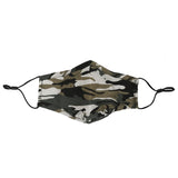 Termin8 Kids Camouflage Face Mask – Soft, Breathable Reusable Mask for Ages 6 to 12, Green