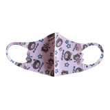 Termin8 Children's Bear Face Mask – Reusable Two-Layer Cotton Blend with Earloops, Ages 6–12