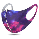 Termin8 Adult Reusable Single Layer Cotton Face Mask with Elastic Loops – Breathable, Multi-Colour Print
