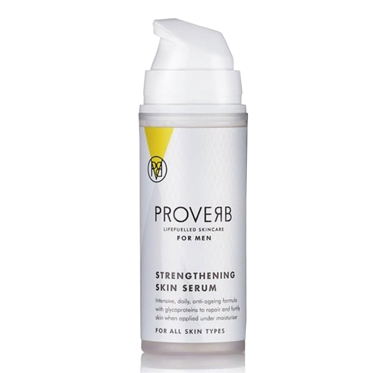 Proverb Life Fuelled Strengthening Skin Serum for Men with Hyaluronic Acid – Anti-Ageing, Nourishing, 30ml