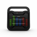 BORNE BTSPK48 Bluetooth Speaker with LED Lights, Karaoke Function, FM Radio, USB & MicroSD Inputs