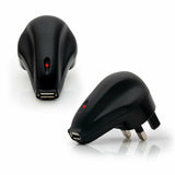 FX Factory Universal USB Mains Charger – Auto-Stop Charging with LED Indicator for Phones & Tablets