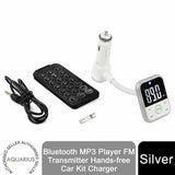 Aquarius Bluetooth Car Kit with FM Transmitter, MP3 Player & 2.1A USB Charger – Hands-Free Calling