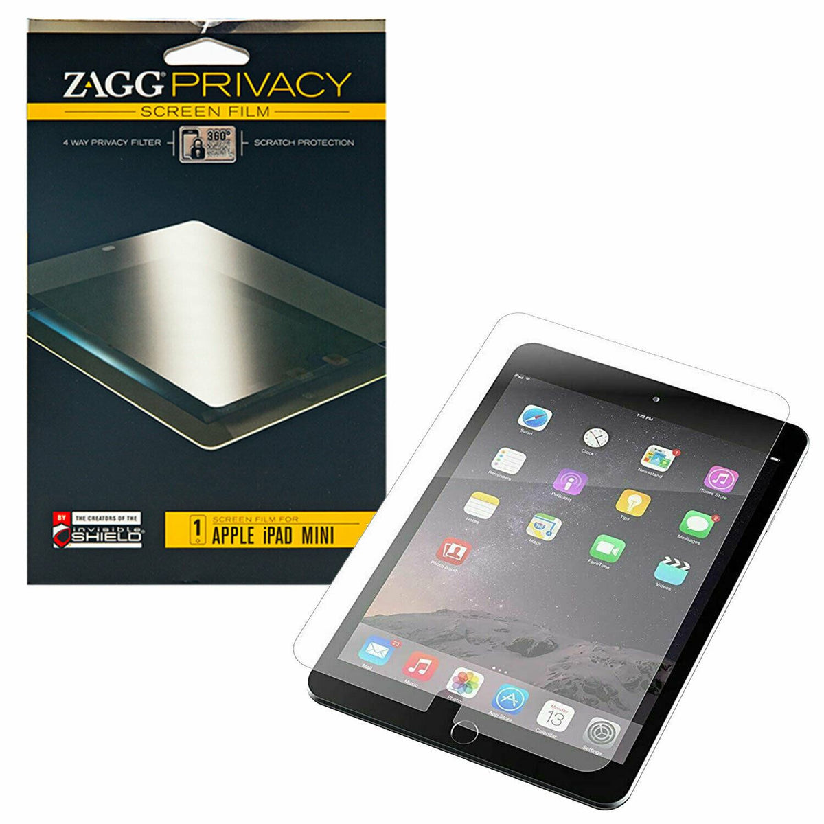 ZAGG Invisible Shield Glass Elite Privacy Screen Protector for Apple iMac mini – Shatter and Scratch Protection