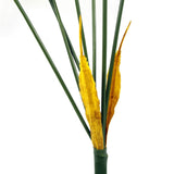 Leaf Design UK 75cm Artificial Palm Tree with 6 Realistic Leaves – Unpotted Bare Stem Plant for Displays