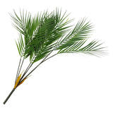 Leaf Design UK 75cm Artificial Palm Tree with 6 Realistic Leaves – Unpotted Bare Stem Plant for Displays