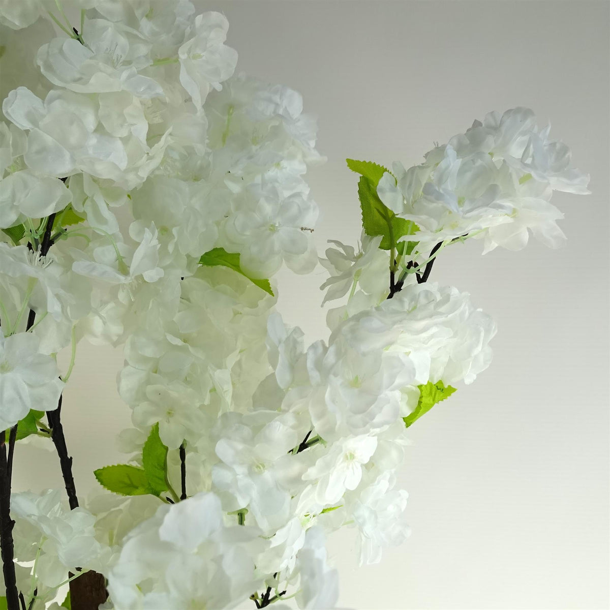 Leaf Design Artificial Blossom Tree, 150cm – Fully Assembled Realistic Indoor Plant, Potted
