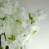 Leaf Design Artificial Blossom Tree, 150cm – Fully Assembled Realistic Indoor Plant, Potted