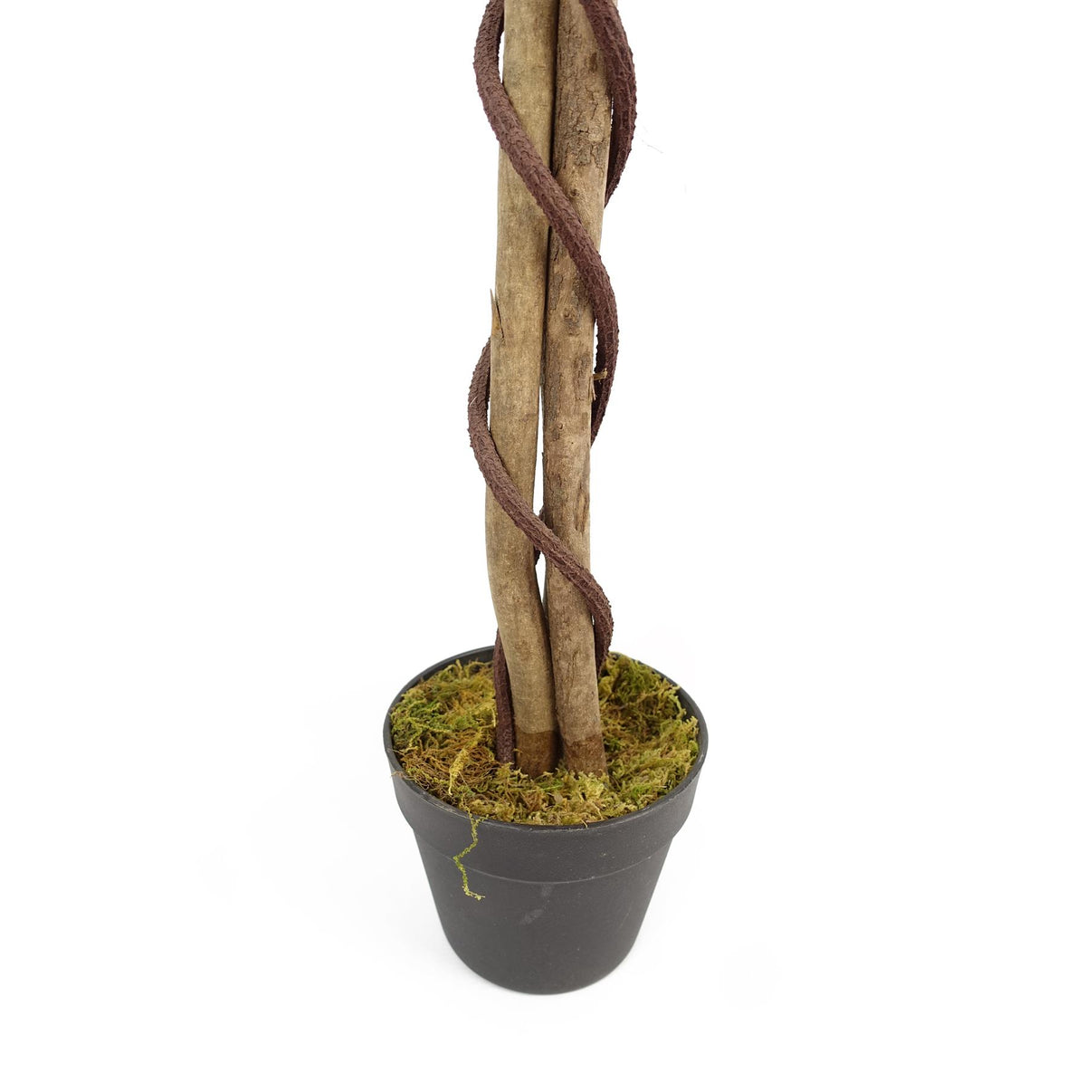Leaf Design Artificial Blossom Tree, 150cm – Fully Assembled Realistic Indoor Plant, Potted