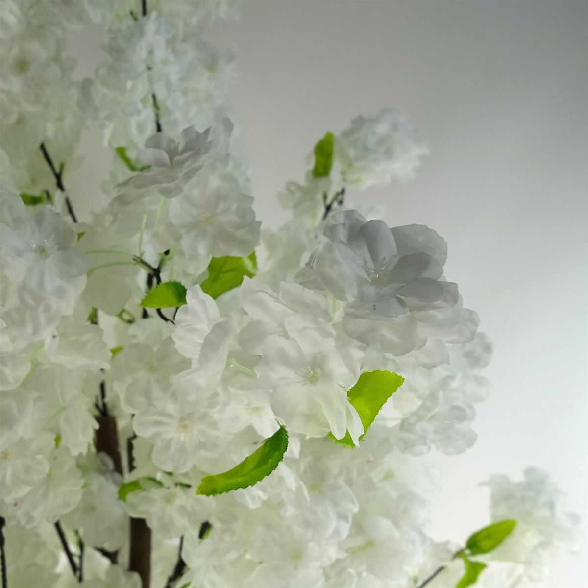 Leaf Design Artificial Blossom Tree, 150cm – Fully Assembled Realistic Indoor Plant, Potted