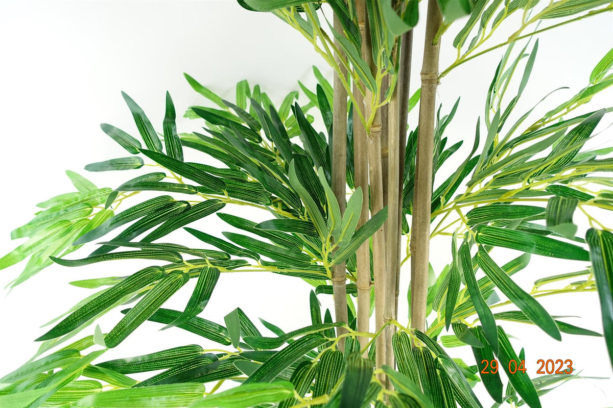 180cm (6ft) Artificial Bamboo Plants Trees – Natural Green XL