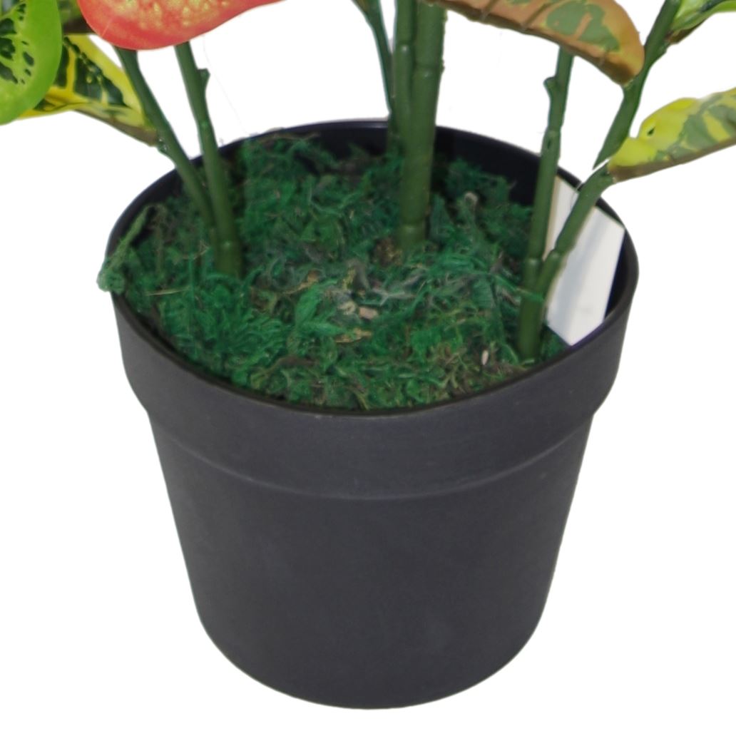 90cm Artificial Codiaeum Multicoloured House Plant – Large