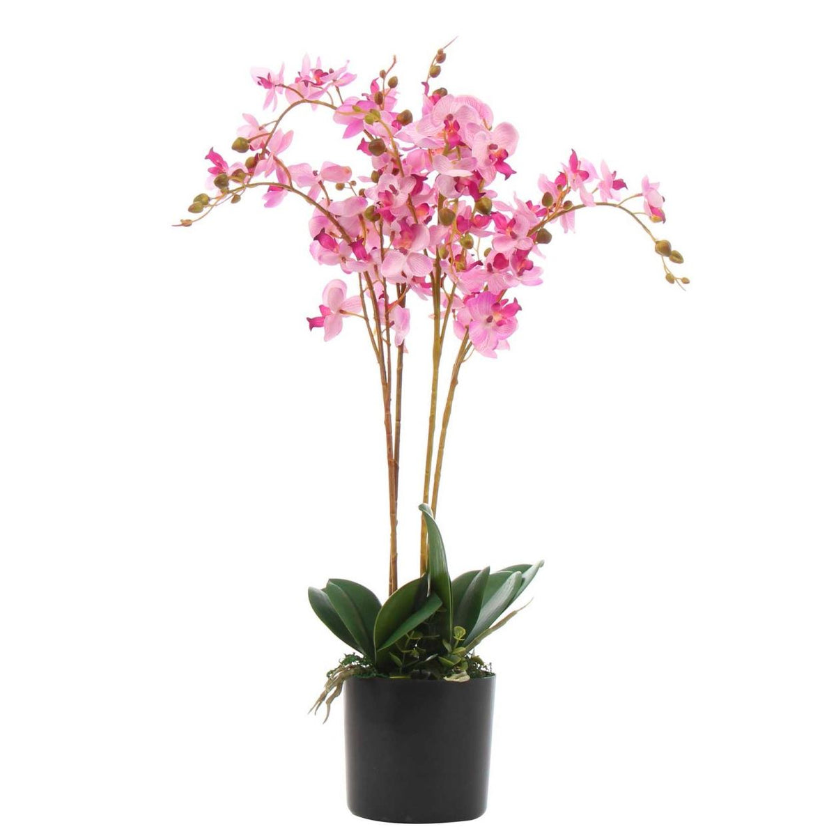 60cm Luxury Artificial Orchid – Triple Stem, Pink