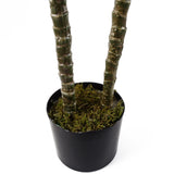 Leaf Design Artificial Yucca Tree, 120cm – UV Resistant Outdoor Use, Realistic Leaves & Trunk, Weighted Pot