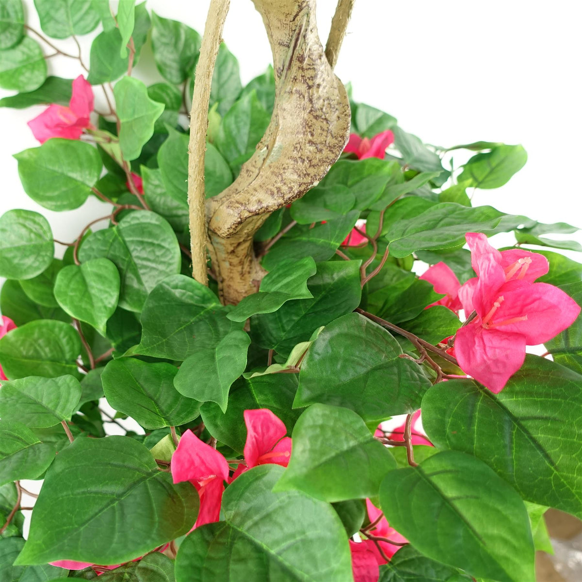 Leaf Design Artificial Japanese Bougainvillea Tree, 150cm – Silk Flowers & Twisted Trunk, Indoor Use