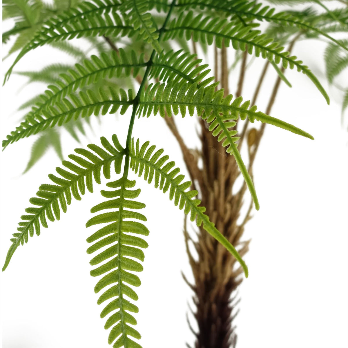 Leaf 120cm Artificial Fern Tree in Black Pot