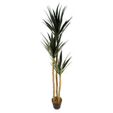 170cm Artificial XL Triple Yucca Tree Tropical Plant