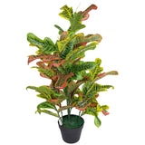 90cm Artificial Codiaeum Multicoloured House Plant – Large