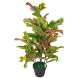 90cm Artificial Codiaeum Multicoloured House Plant – Large