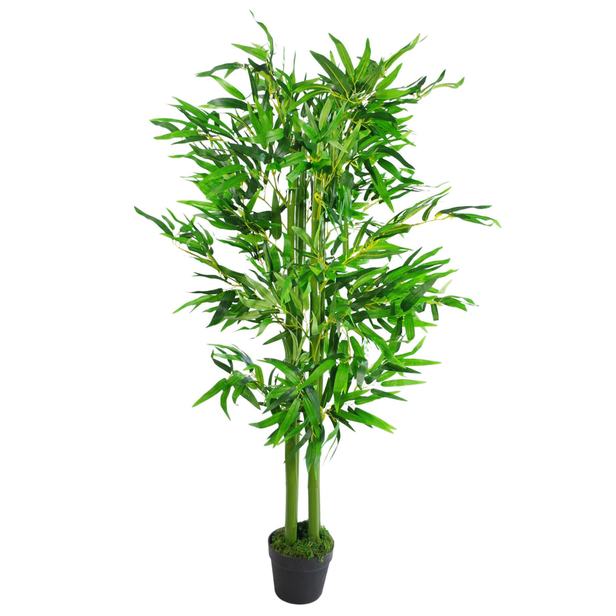 120cm (4ft) Green Leaf Artificial Bamboo Plants Trees – XL