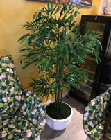 120cm (4ft) Green Leaf Artificial Bamboo Plants Trees – XL