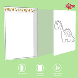 Doodle A4 Ultra-Thin Portable LED Tracing Pad with USB Cable – Dimmable Light Box for Drawing, Dinosaur