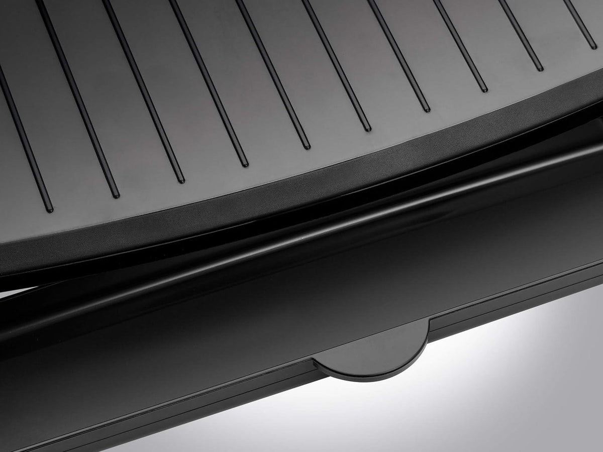 George Foreman Small Fit Grill 760W – Compact Black Non-Stick Electric Grill