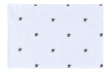 Sleepdown Bumble Bee Printed Cotton Napkin Set of 4 – Dining Table Placemat Style Linen, 41 x 41cm