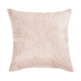 Sequin Leaves Blush Filled Cushion, 40 x 40cm