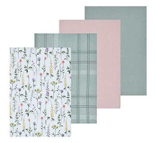 Check printed cloth napkins