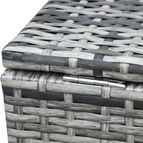 Outsunny rattan sofa set, front view