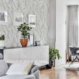 Arthouse Carrara Marble Wallpaper, Light Grey Marble Effect – Paste the Paper, Silver