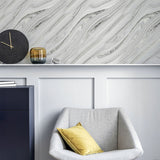 Arthouse Soft Mineral Wallpaper, Silver Glitter – Contemporary Mineral Effect for Feature Walls