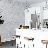 Arthouse Soft Mineral Wallpaper, Silver Glitter – Contemporary Mineral Effect for Feature Walls
