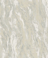 Arthouse Luxe Texture Wallpaper, Soft Silver – Semi-Plain Abstract Design, Paste the Wall