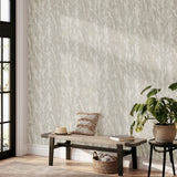 Arthouse Luxe Texture Wallpaper, Soft Silver – Semi-Plain Abstract Design, Paste the Wall