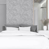 Arthouse Liquid Marble Wallpaper – Paste the Paper Marble Effect with Metallic Glitter, Grey