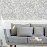 Arthouse Liquid Marble Wallpaper – Paste the Paper Marble Effect with Metallic Glitter, Grey