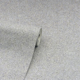 Arthouse Quartz Textured Wallpaper – Paste the Paper Heavyweight Vinyl with Beaded Glitter, Silver
