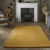 Esme Wool 80x150cm Ochre Rug