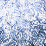 Arthouse Liquid Marble Wallpaper – Paste the Paper Marble Effect with Metallic Glitter, Navy
