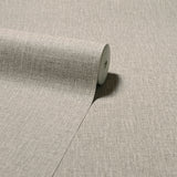 Arthouse Country Plain Wallpaper – Paste the Wall Heavyweight Vinyl with Metallic Shimmer, Strippable, Taupe