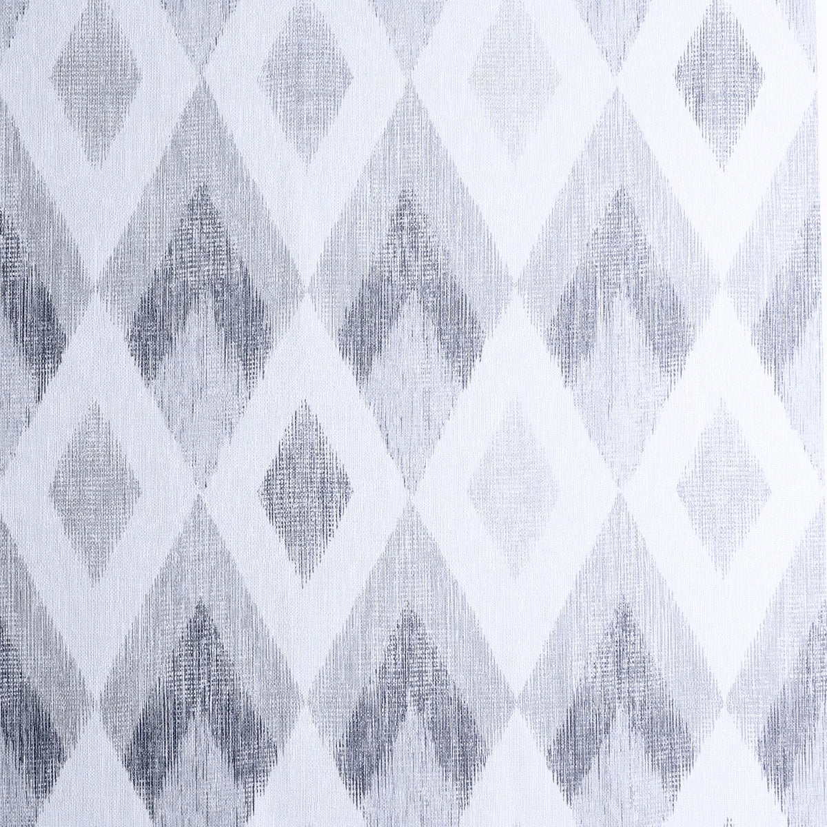 Arthouse Scandi Diamond Wallpaper – Paste the Paper Textured Geometric Diamond Design with Sheen, Silver