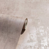 Arthouse Stone Textures Wallpaper – Rough Stone Effect with Metallic Highlights, Blush Pink and Rose Gold
