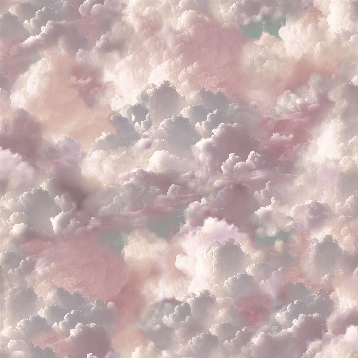 Arthouse Vanilla Skies Wallpaper – Dreamy Cloud Design for Bedrooms and Ceilings, Pink and Purple
