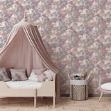 Arthouse Vanilla Skies Wallpaper – Dreamy Cloud Design for Bedrooms and Ceilings, Pink and Purple