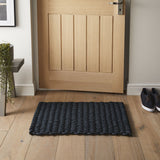 Didsbury Braided Doormat, 45 x 75cm – Navy