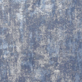 Arthouse Stone Textures Wallpaper with Metallic Highlights – Feature Wall Covering, Navy & Silver