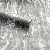 Arthouse Luxe Texture Semi-Plain Abstract Wallpaper – Paste the Wall Feature Wall Covering, Pewter