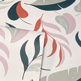 Arthouse PTW Falling Leaves Wallpaper with Bold Colour Print – Paste the Wall Feature Wall Covering, Neutral